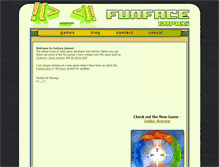 Tablet Screenshot of funfacegames.com